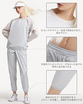 HOTSUIT サウナスーツレディース 減量 ボクシング ジム スウェットスーツ Amazon.co.jp: HOTSUIT レディース サウナスーツ 裂けにくい