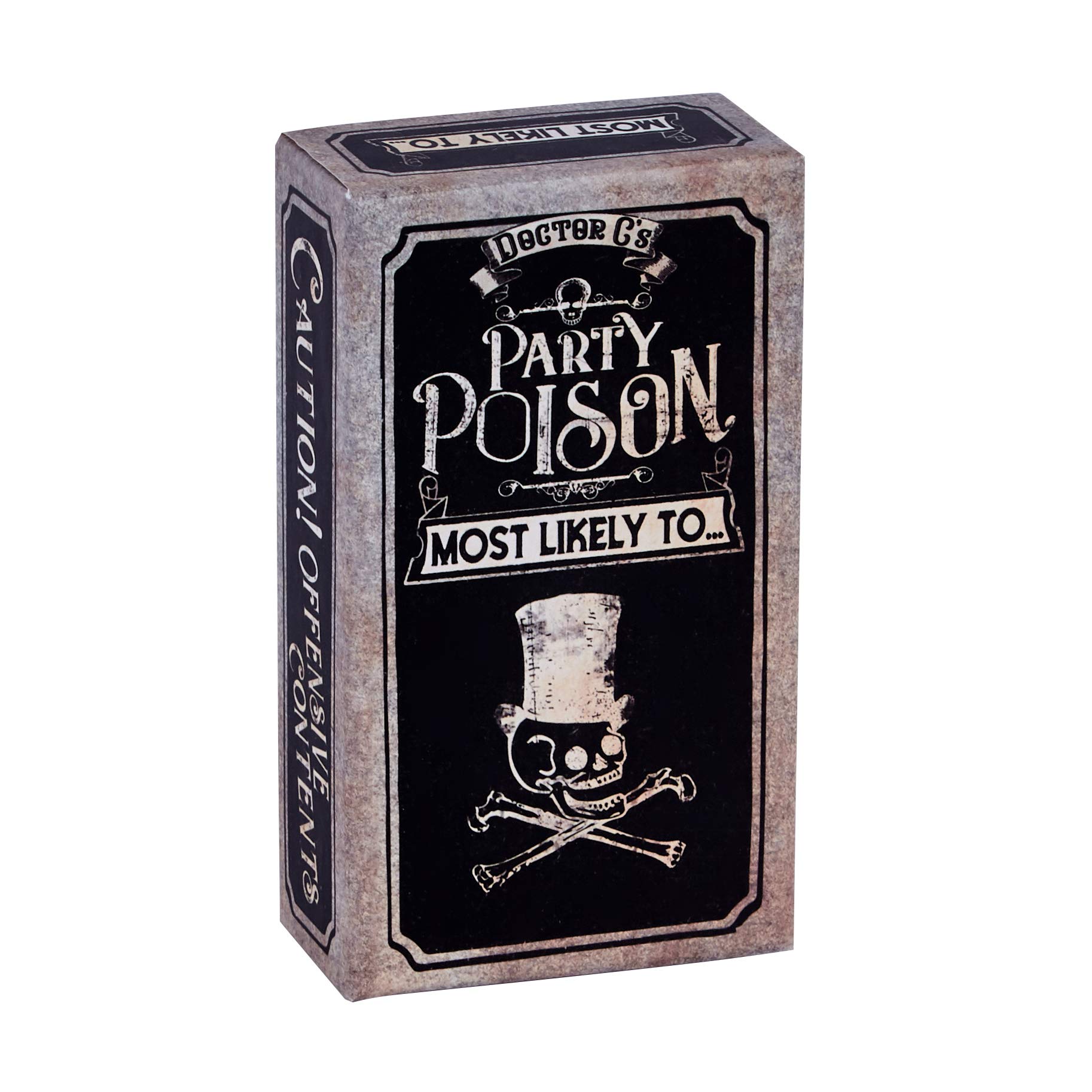 Party Poison Most Likely To: The Brutal NSFW Card Game to Discover What Your Friends Really Think of You - Party Game for Adults - Drinking Games - Stag Party Games - Hen Party Games