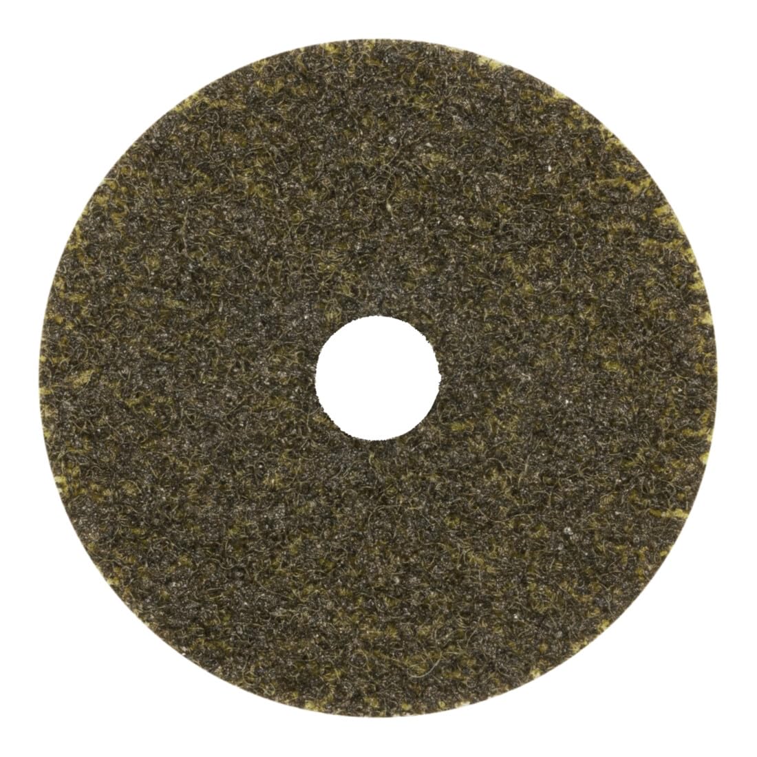 Klingpsor 320106 NDS 800 Lot de 10 disques non tissés pour métal universel, acier inoxydable, degré de finesse Coarse, marron, grain 100, 125 mm x 22 mm