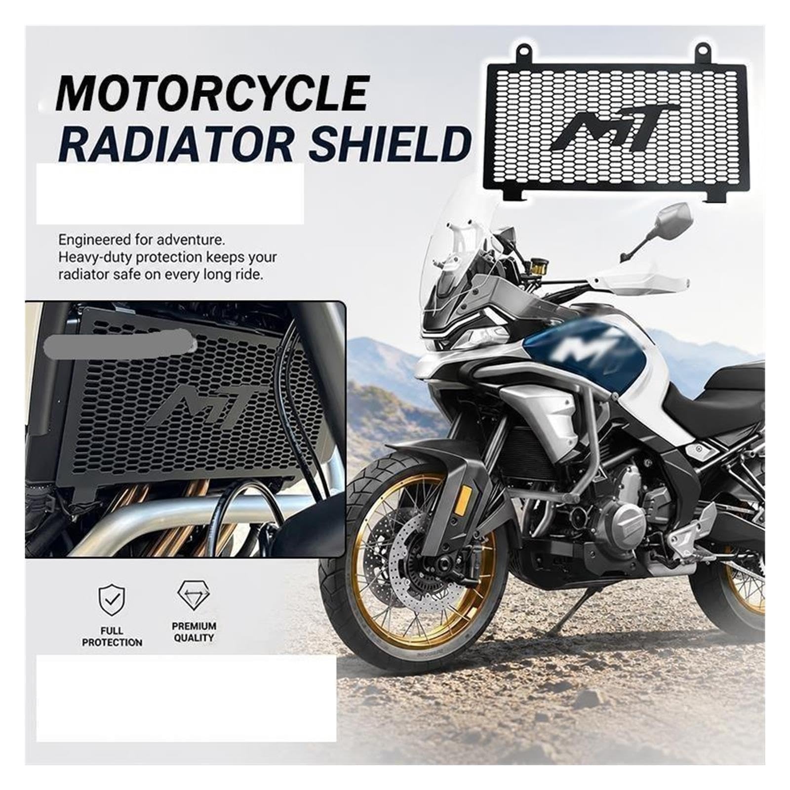 Dla CFMOTO 700MT/IBEX 700 2024-2026 Osłona Chłodnicy Motocykla