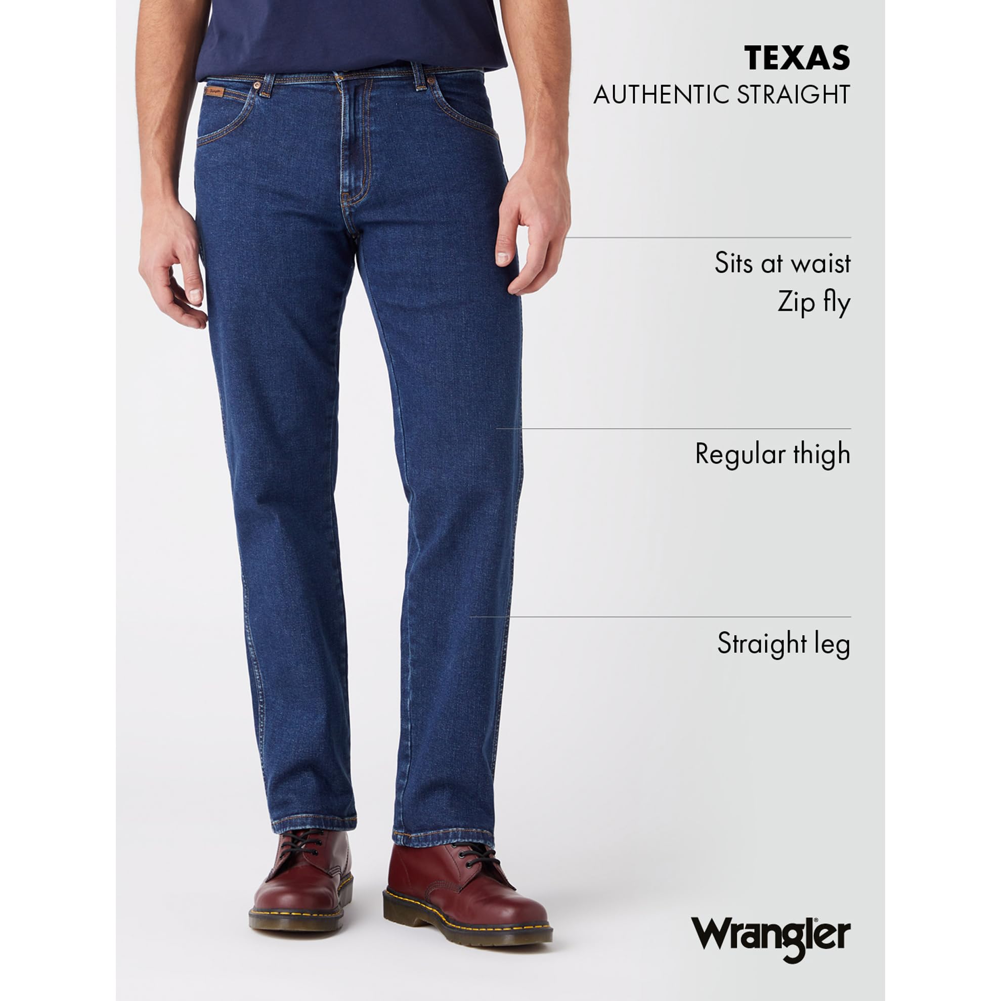 Wrangler TEXAS - Dżins Mężczyźni