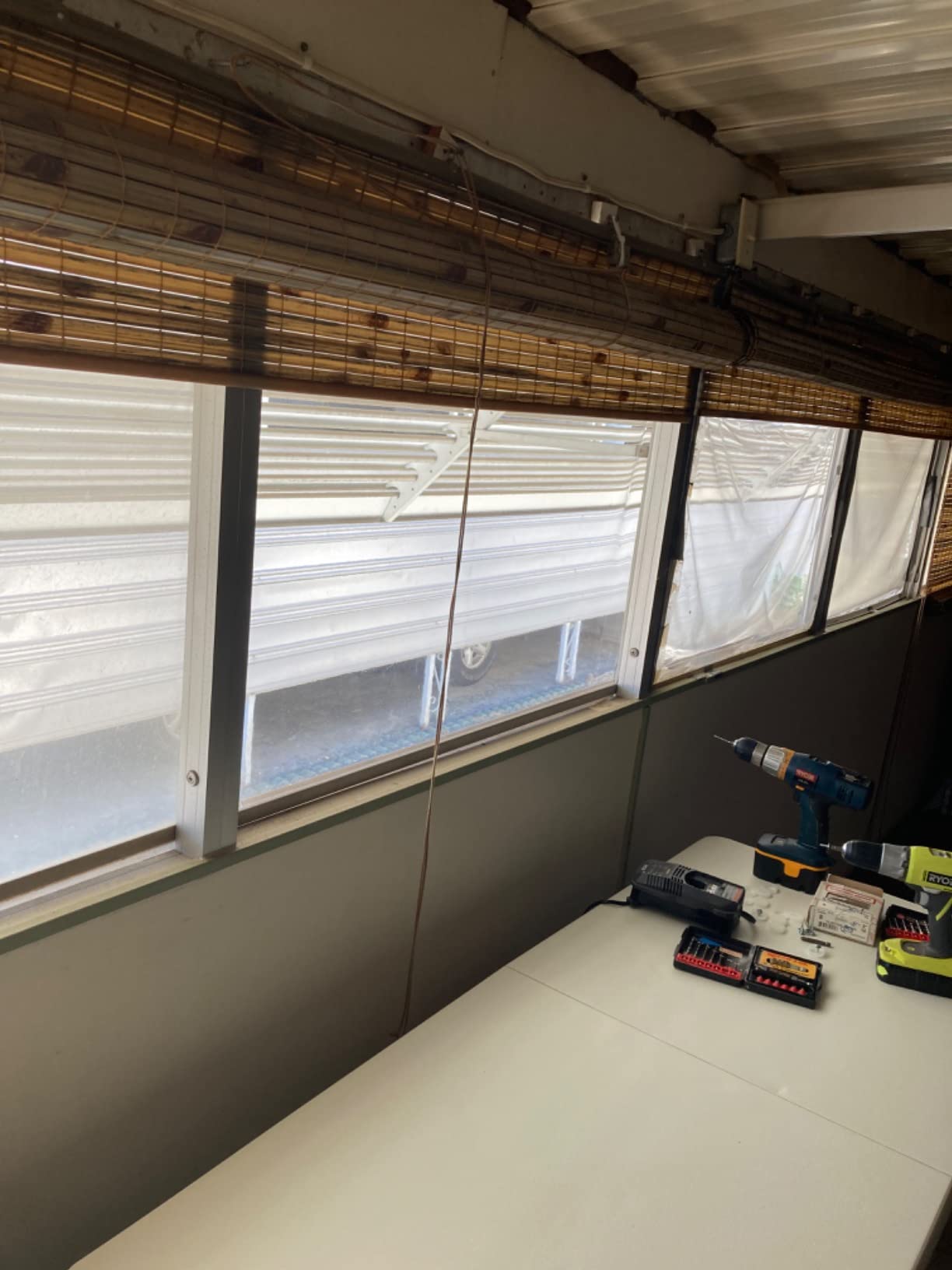 45/mo Finance 4' x 209' Privacy Fence Screen in Green with Brass