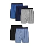 Men's 5-Pack Comfortsoft Boxer with ComfortFlex Waistbands Assorted