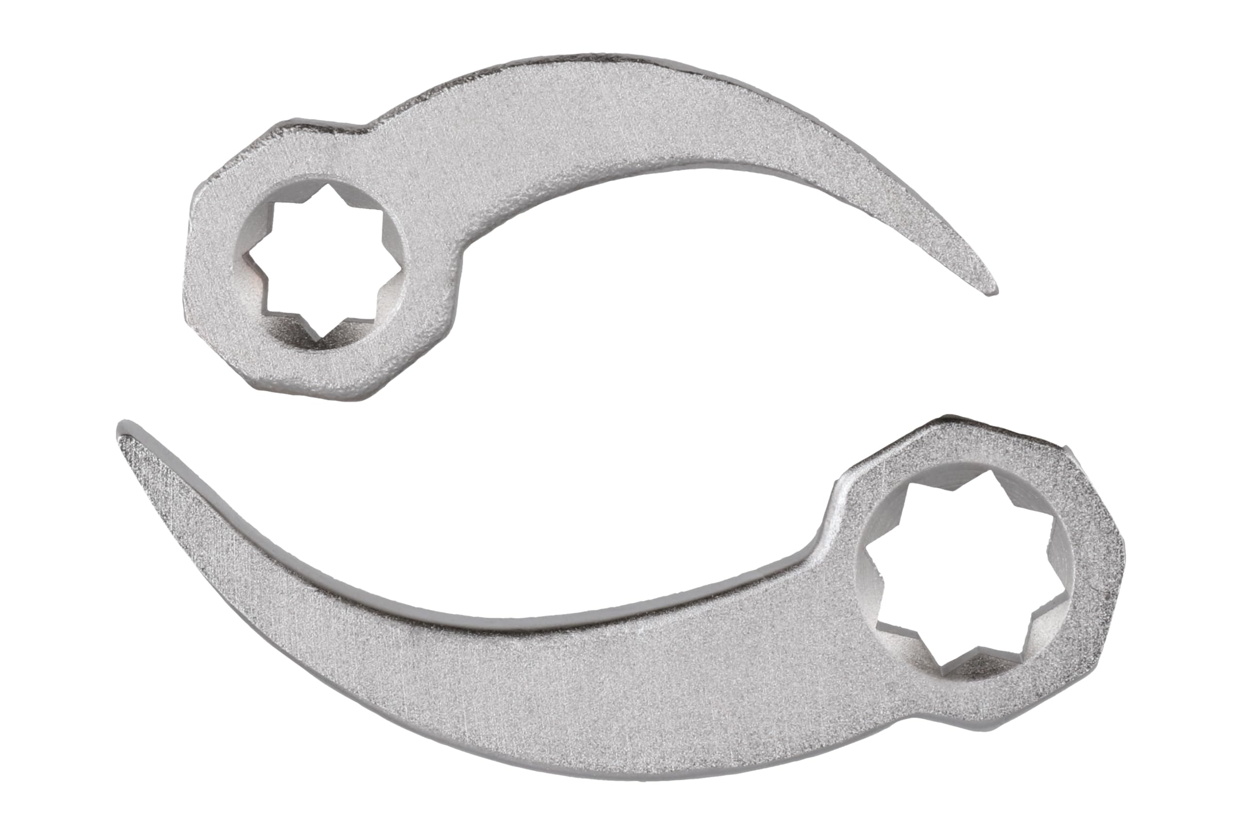 Laser Tools Pry Bar Wrench Set 2pc 1/2"" & 3/8""D 24mm & 27mm OE Spanner 9206