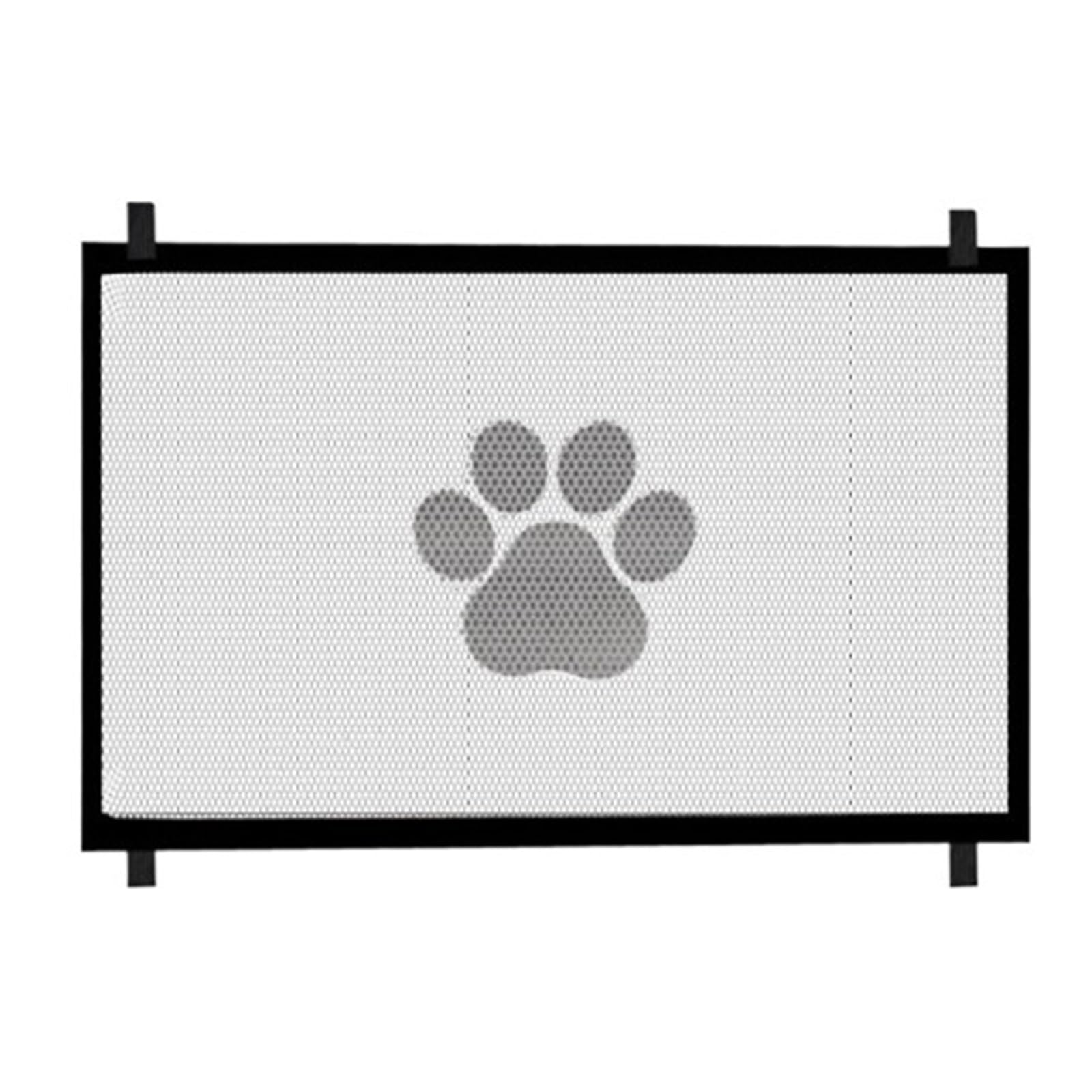Pet Dogs Safety Fence Cat And Dog Fences Divider Portable Folding Breathable Easy Installtion(White,180cm)
