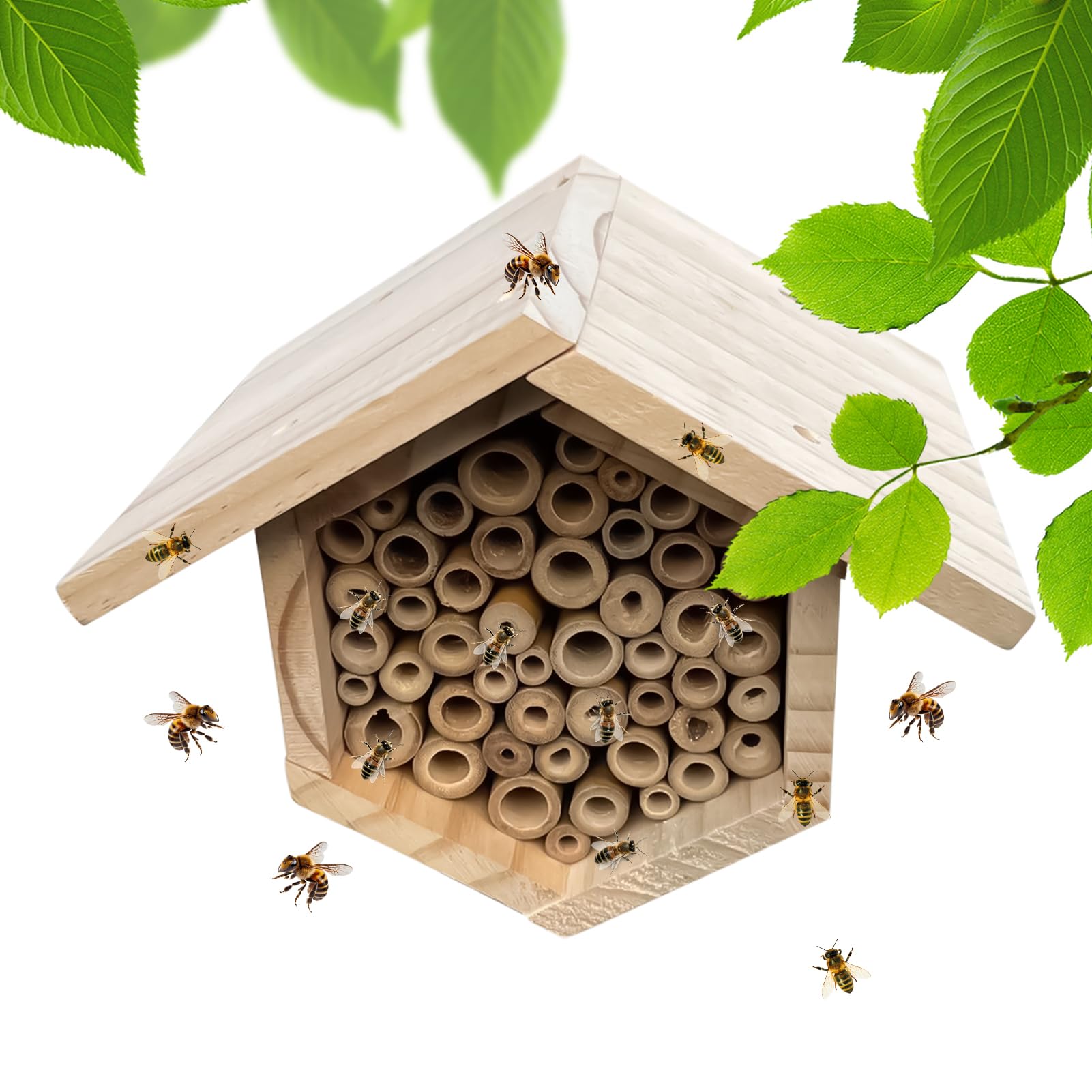 Bienenhäuser Für Den Außenbereich Sechseckiger Bienenstock Aus Holz Mit