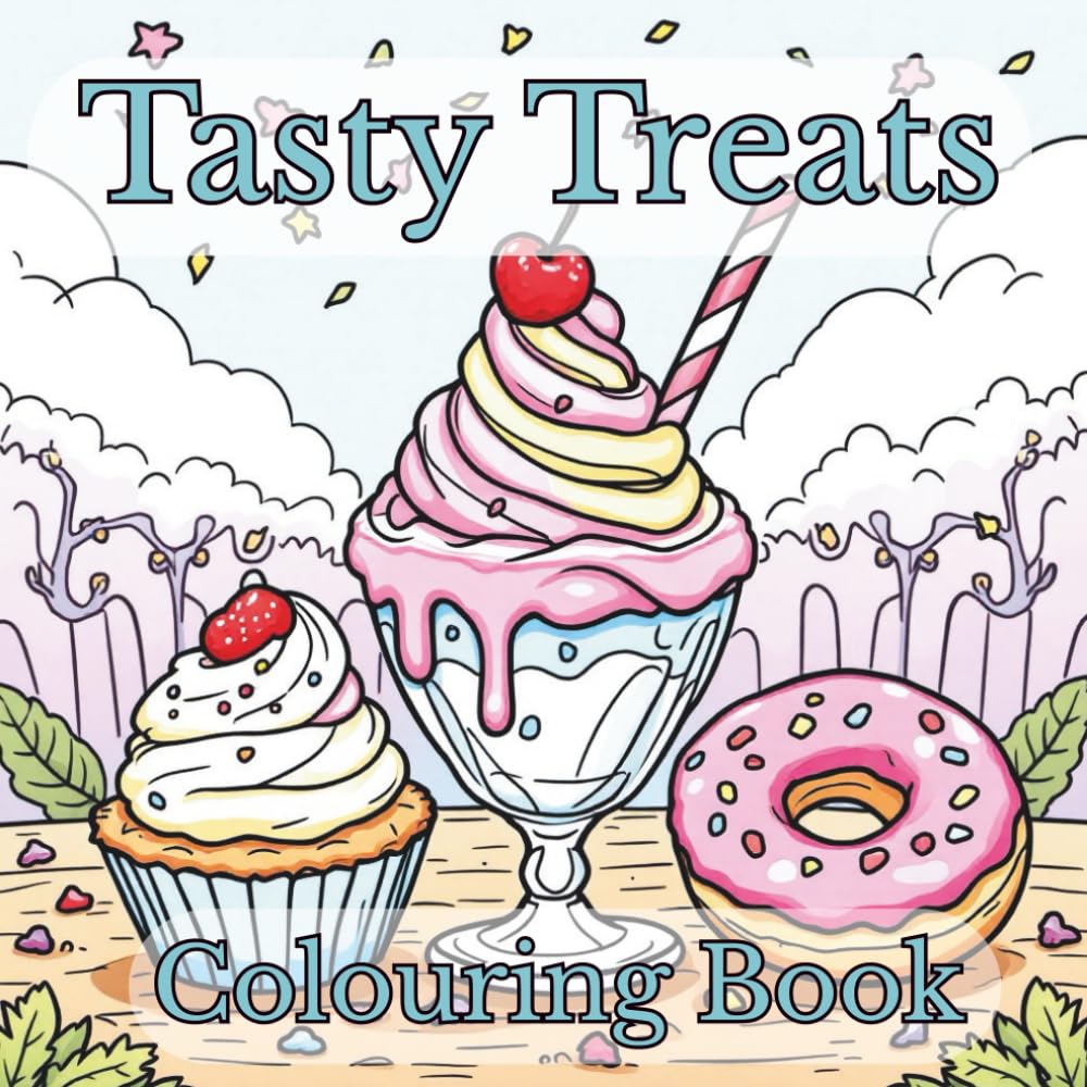 Tasty Treats Colouring Book