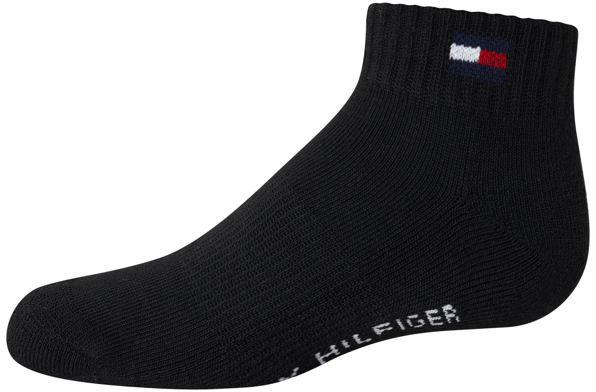 Tommy Hilfiger Sportsocken für Jungen – Performance Cushion Quarter Cut Knöchelsocken (6er-Pack)