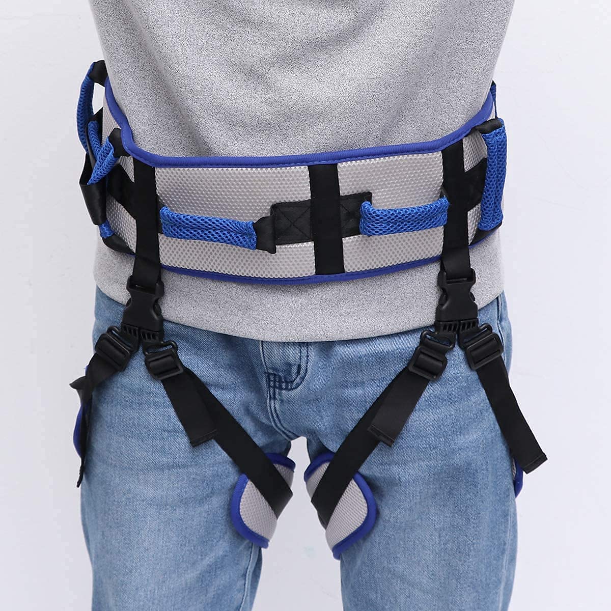 RJHH Cinturón de Transferencia, Cinta de Transferencia con bucles de piernas, Transferencia de Eslinga, cinturón de Ayuda de rehabilitación, Caminante de Transferencia de Eslinga