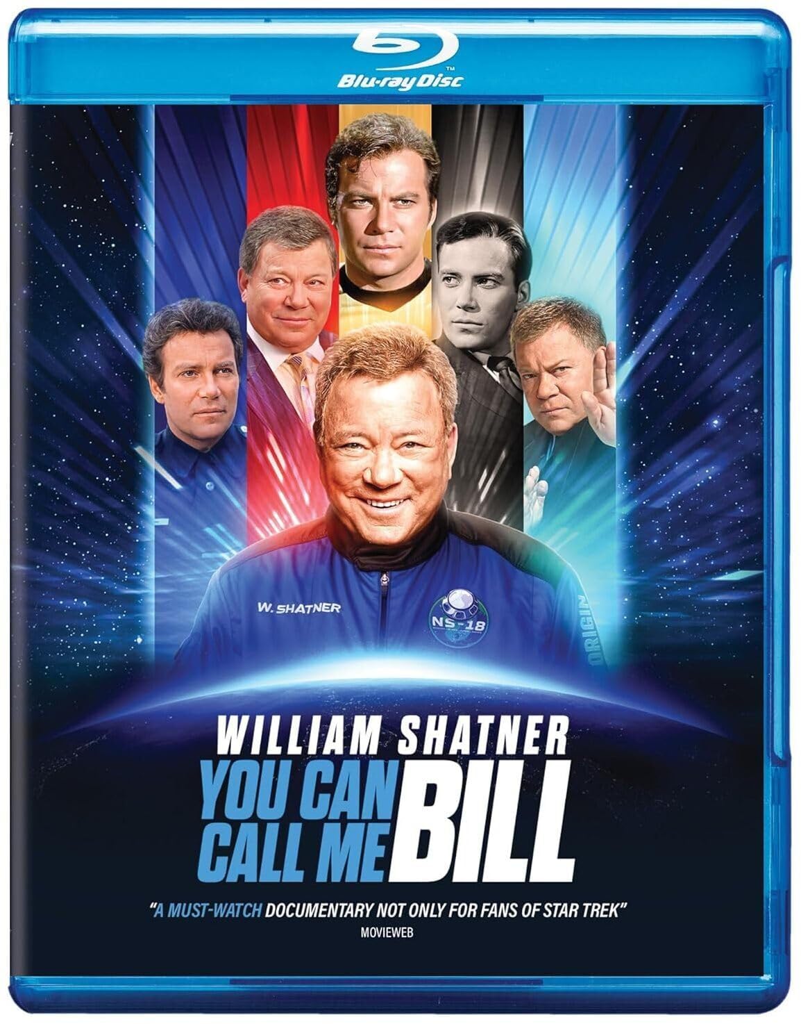 William Shatner: You Can Call Me Bill Blu-Ray película documental biografía coleccionismo cine