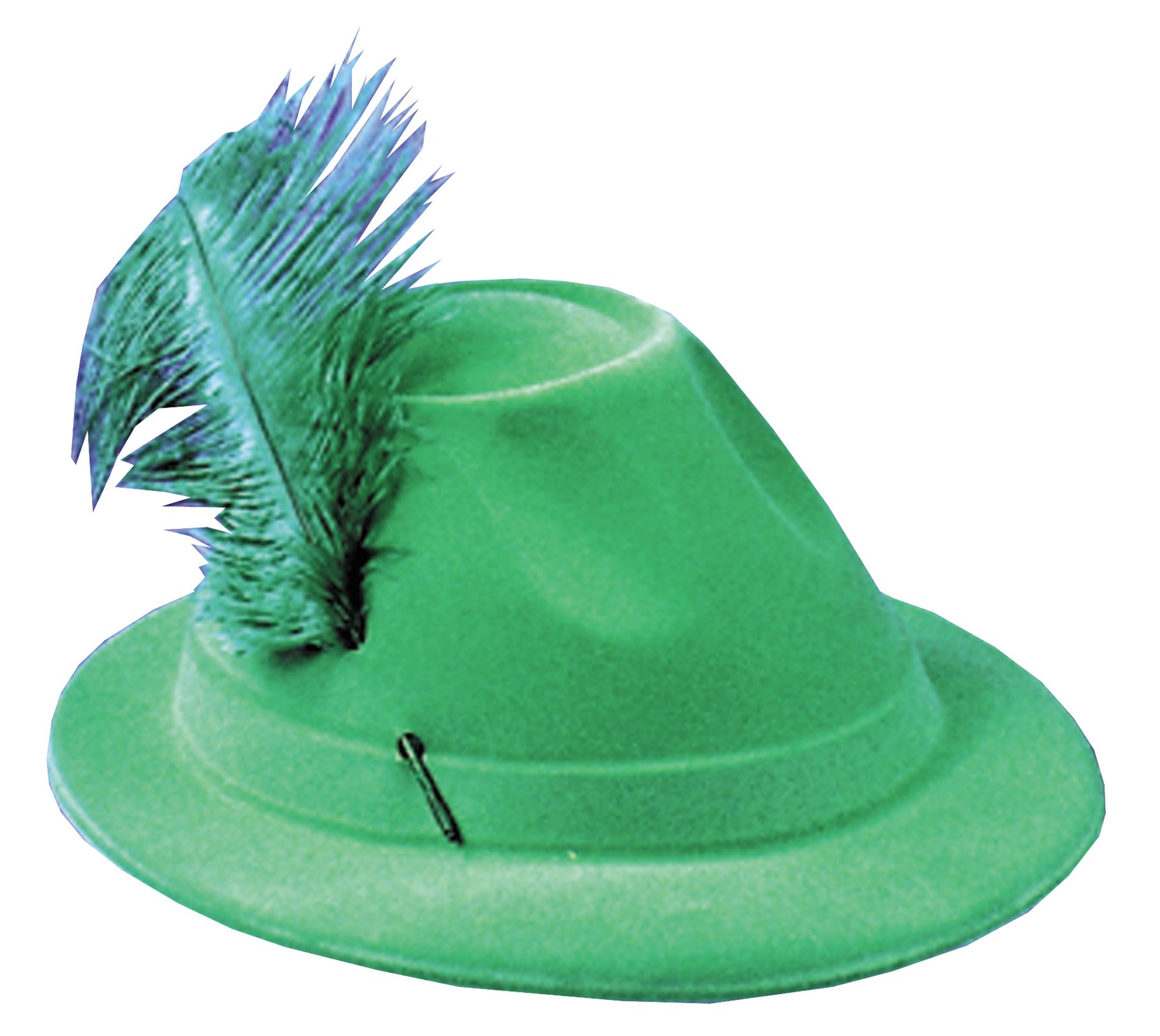 Beistle Green Velour Alpine Hat - 1 Pc