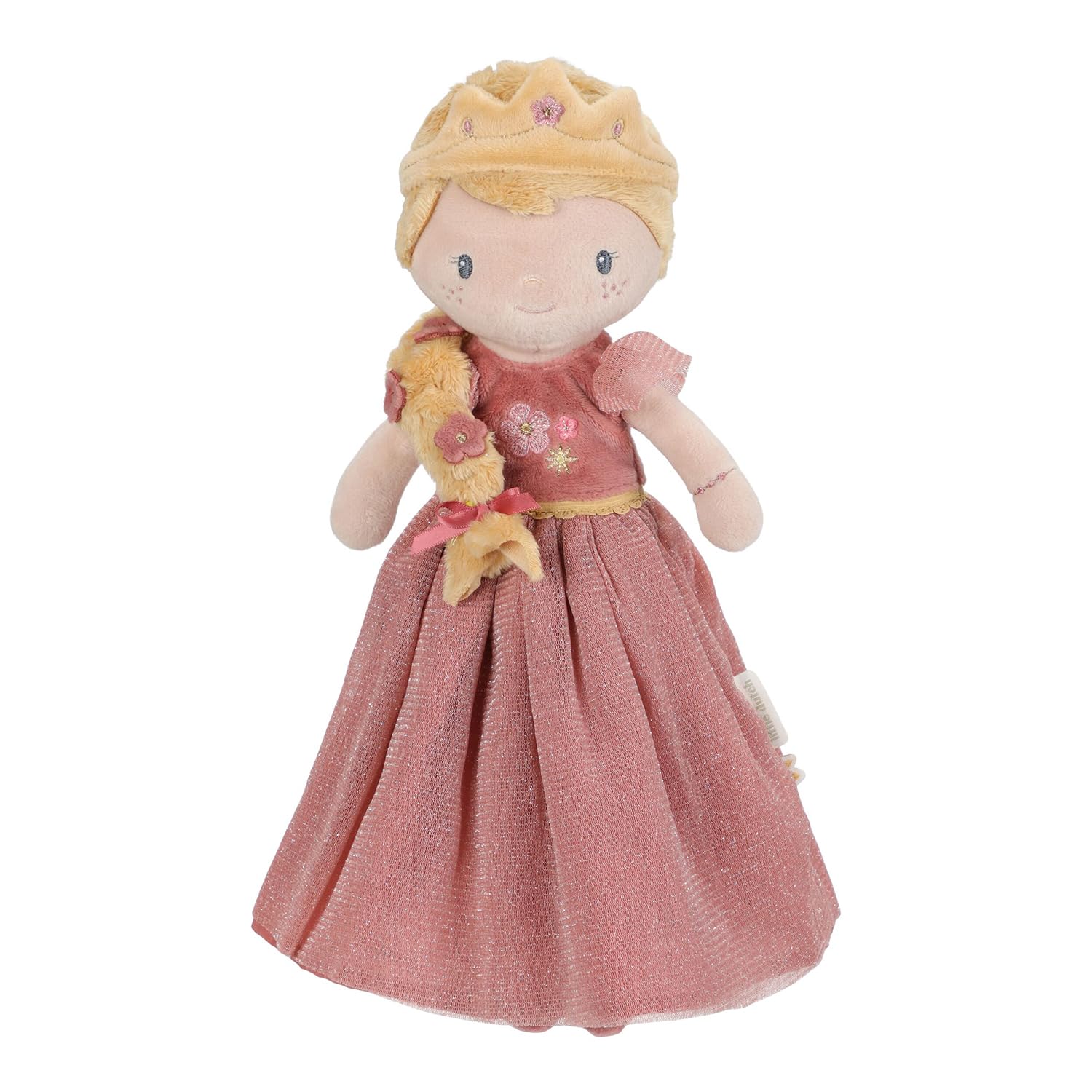 Little Dutch Muñeca de Tela Suave – Muñeca Diferentes Diseños – para niñas a Partir de 12 Meses – para Abrazar y Acompañar (Princesa Julia)