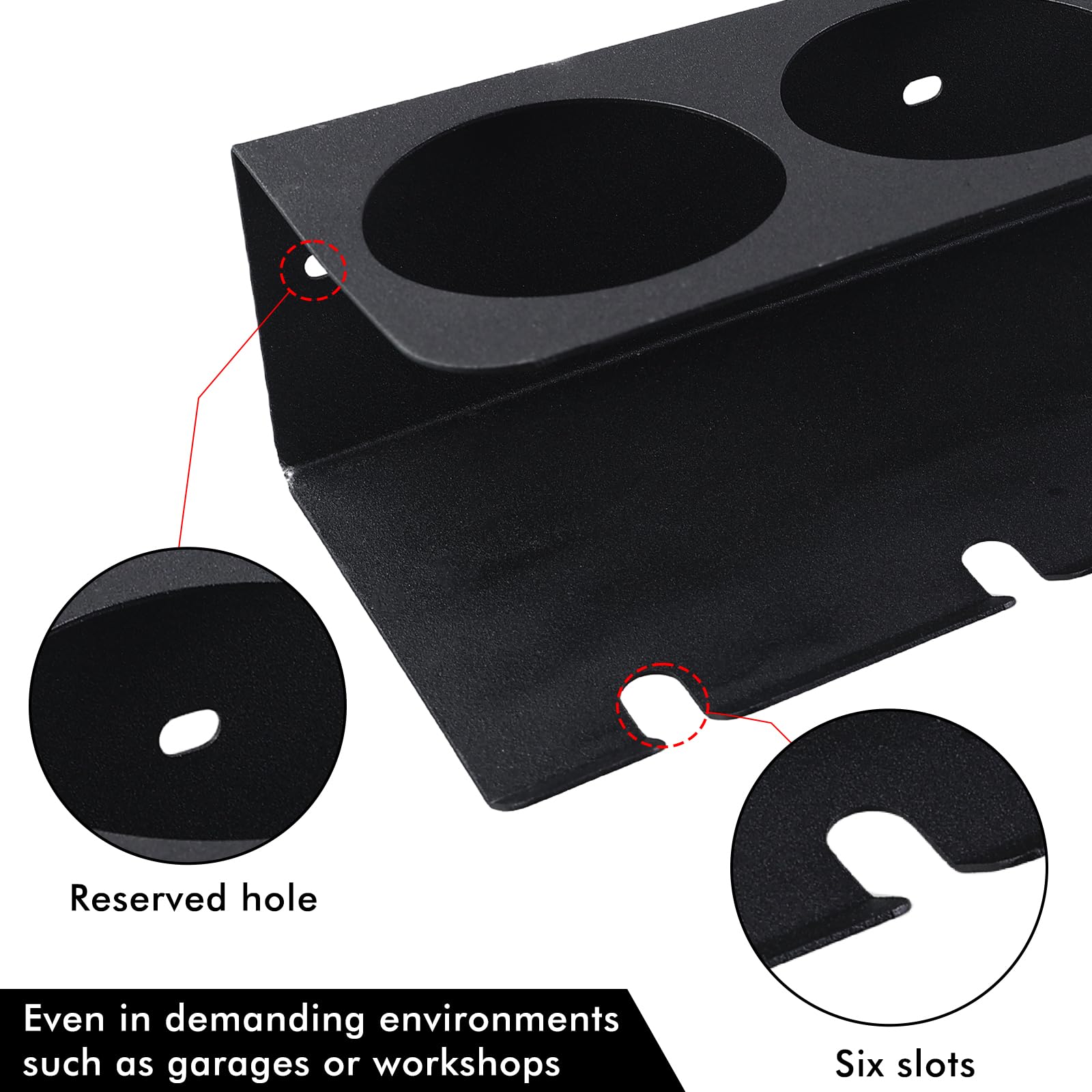 43 x 10 cm. Soporte para botes de aerosol: soporte para latas, estante de almacenamiento para latas de lubricante, soporte para botellas de aerosol, resistente organizador de botellas de 5
