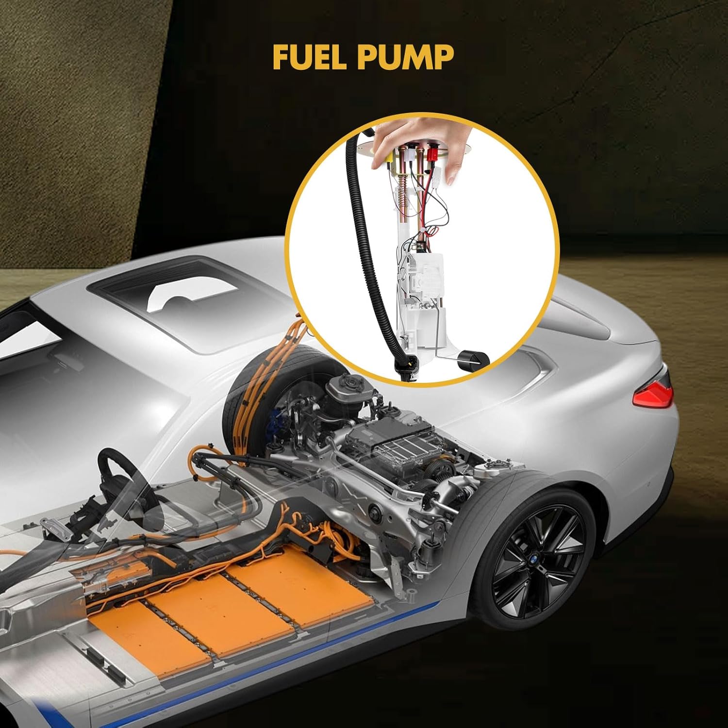 OCPTY Fuel Pump Electric Module Assembly Replacement for 1998-2004 for Nissan Frontier 2.4L - Image 2