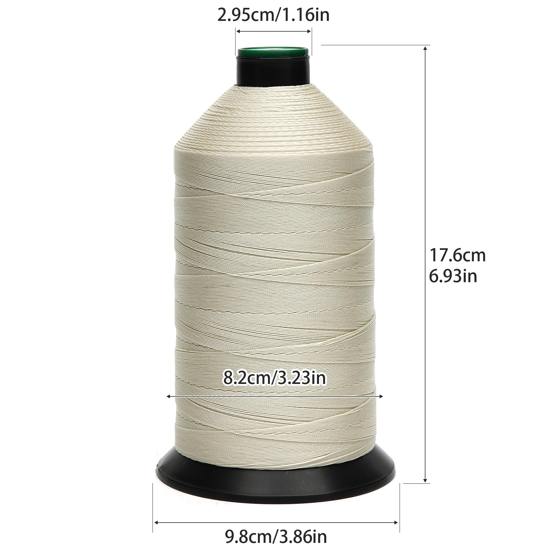 Amazon.com: HILOHILO Extra Strong Bonded Nylon Thread #138 Tex135