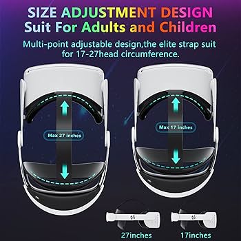 Amazon.com: Saqico Head Strap with Battery for Oculus Quest