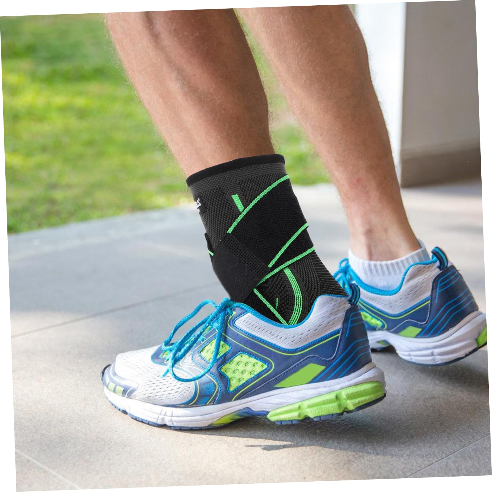 BCOATH Ankle Stabilizer Ankle Brace Support for Men Water-resistant Basketball Running Yoga Protection