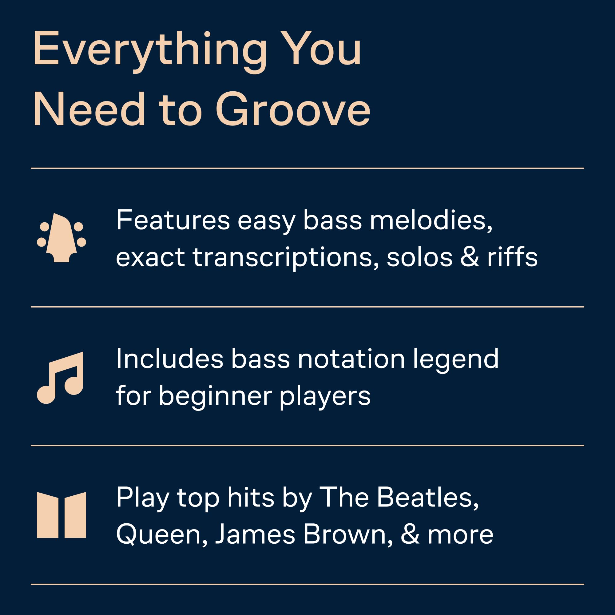 The Ultimate Bass Songbook | Noten und Tabulatur für Bassgitarre | Notenbuch mit 70 klassischen Songs mit originalgetreuen Transkriptionen und ... Easy Bass Melodies (GUITARE BASSE)