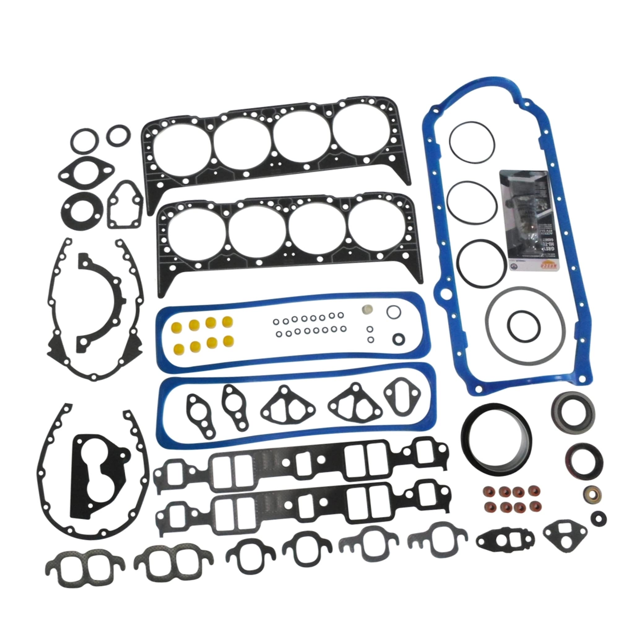 Partsflow Engine Gasket Set for GM for Chevrolet/for GMC Throttle Body TBI 5.7 Liter 350 Cubic Inch V8 Engines from 1987 Through 1995 OE#260-1269, KS2666