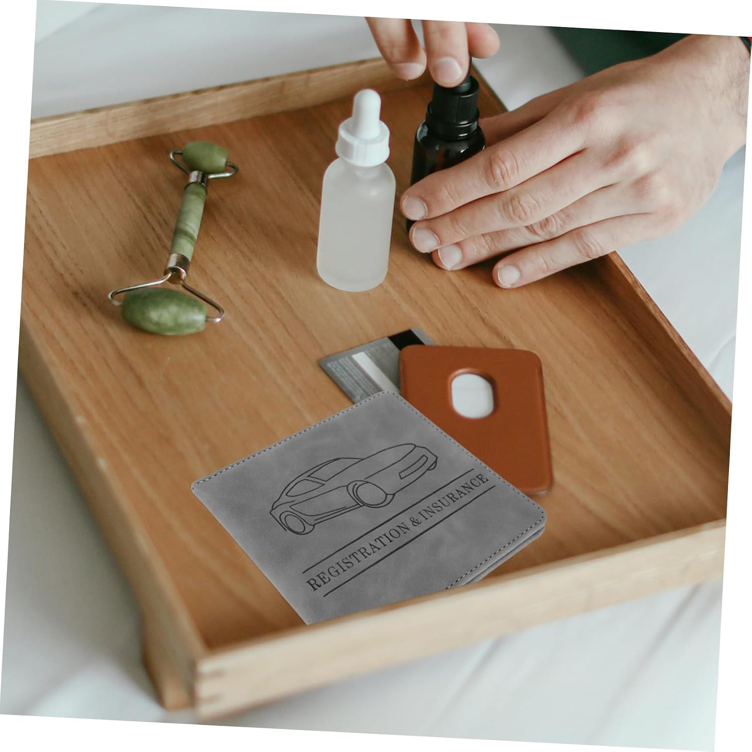 PU Driver License Holder and Card Case for Women Men