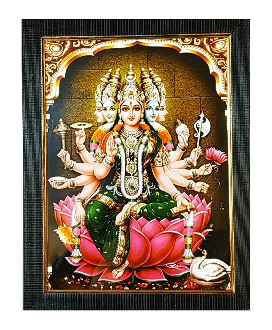 NC SANJEEVI GAYATRI Devi Photo Frame (10 x 13")