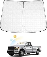 Vista 71 de Parasol para parabrisas para Ford Escape 2020-2025 2026, accesorios gruesos de 6 capas plegables para ventana delantera, protector de visera solar