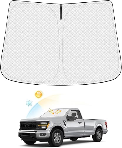Miniatura 71 de Parasol para parabrisas para Ford Escape 2020-2025 2026, accesorios gruesos de 6 capas plegables para ventana delantera, protector de visera solar