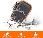 C'est difficile pour SanDisk Extreme Pro/SanDisk Extrem Portable Externe SSD 2TB 1TB 500GB 128GB, Carte mémoire SD SDXC SDHC Organisateur de porte-cartes, sac de rangement de protection externe pour le disque dur