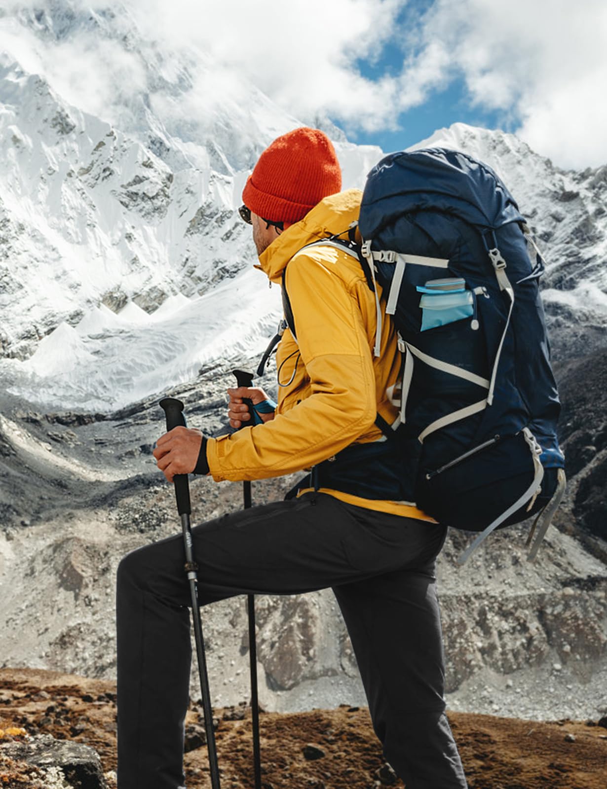 TBMPOY Herren-Hose für Schnee, Ski, Wandern, Fleecefutter, wasserdicht, Winterhose, Softshellhose, Camping, Reisen, Eisangeln, Jagd