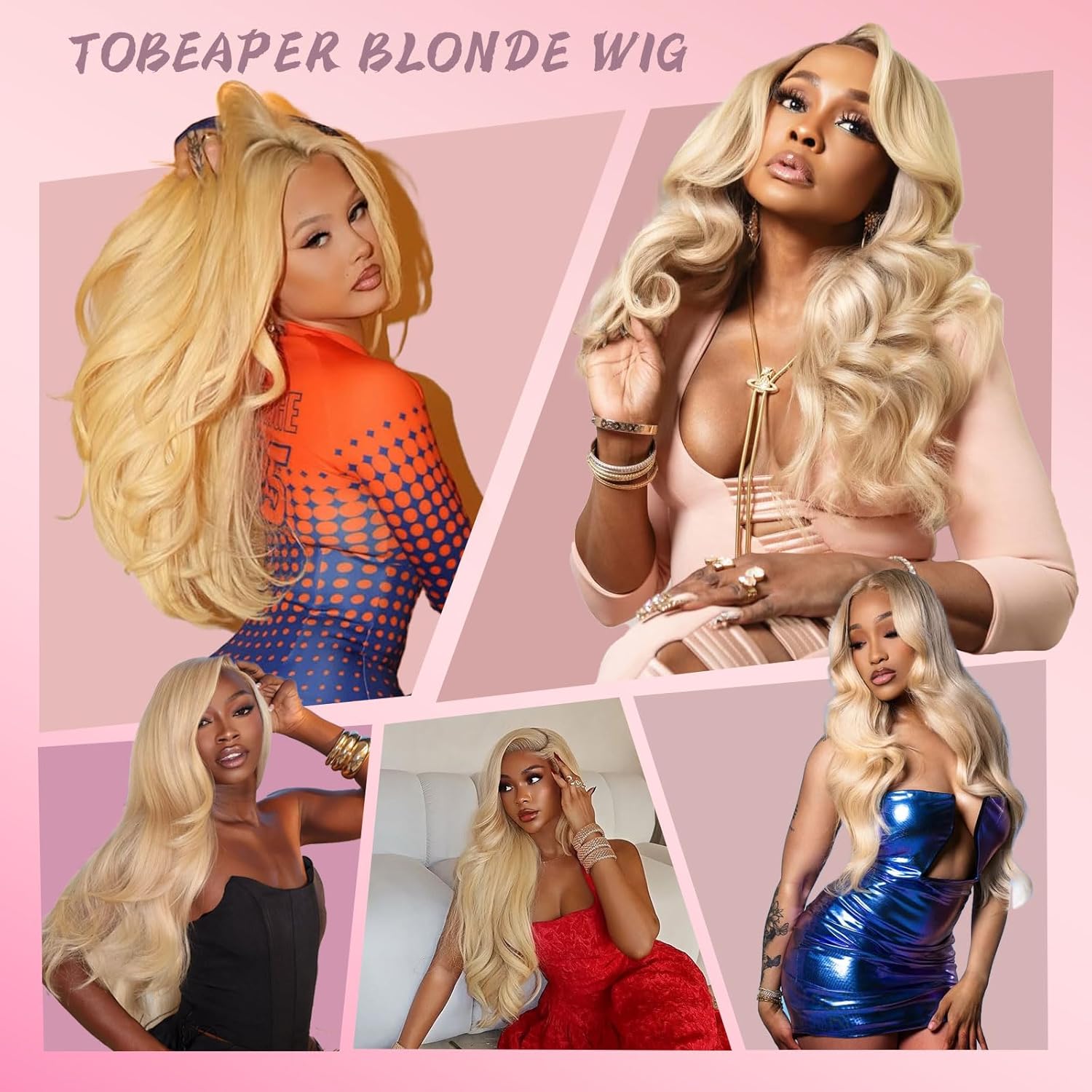 30 Inch 613 13x6 Lace Front Wig Human Hair 200 Density Blonde Wig Human Hair Body Wave HD Transparent Lace Front Wigs Human Hair Pre Plucked 613 Blonde HD Lace Frontal Glueless Wigs for Women - Image 5