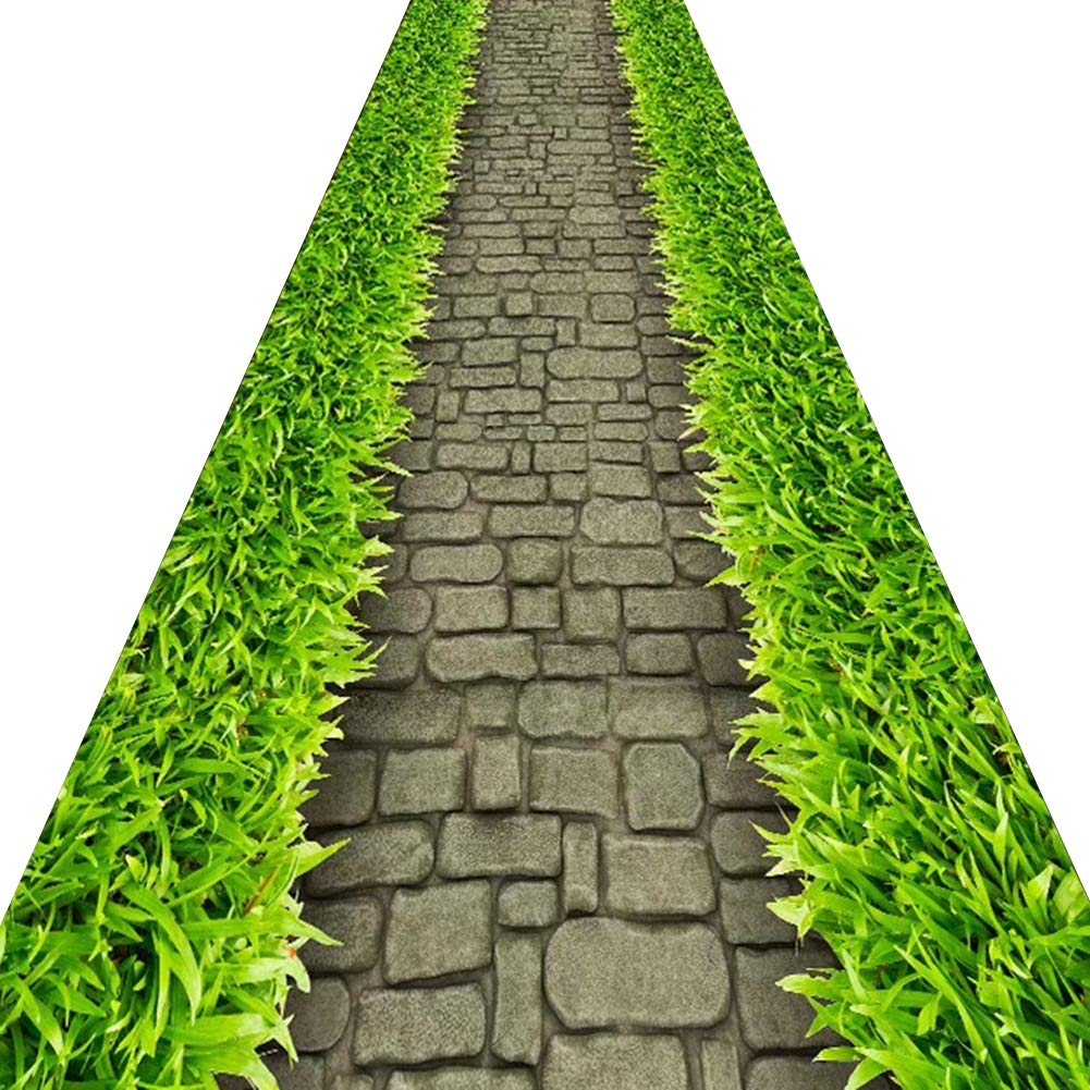 Tapis de passage d'allée ménage pour une entrée rétro