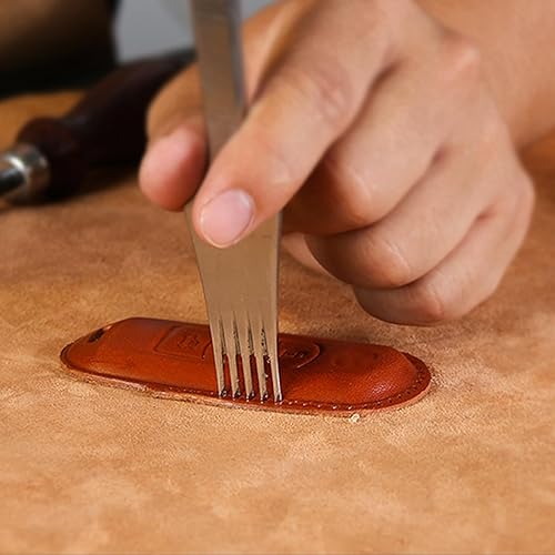 Miniatura 5 de Funda de cuero para llavero Ford con llavero, ajuste C-Max