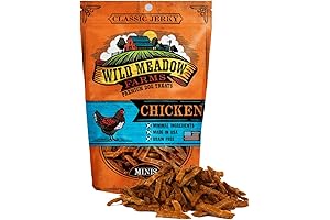 Wild Meadow Farms Premium Dog Treats: Classic Chicken Minis for Training