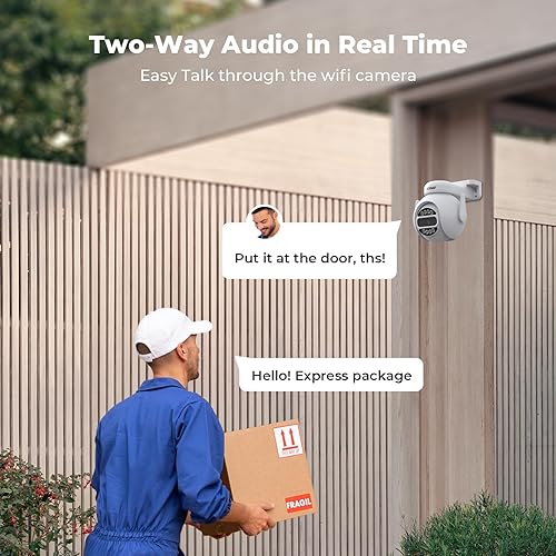 Miniatura 7 de ACEMO Sistema de cámara CCTV de la seguridad de WLAN con 10,1" sistema inalámbrico de la cámara de la pantalla táctil 5MP