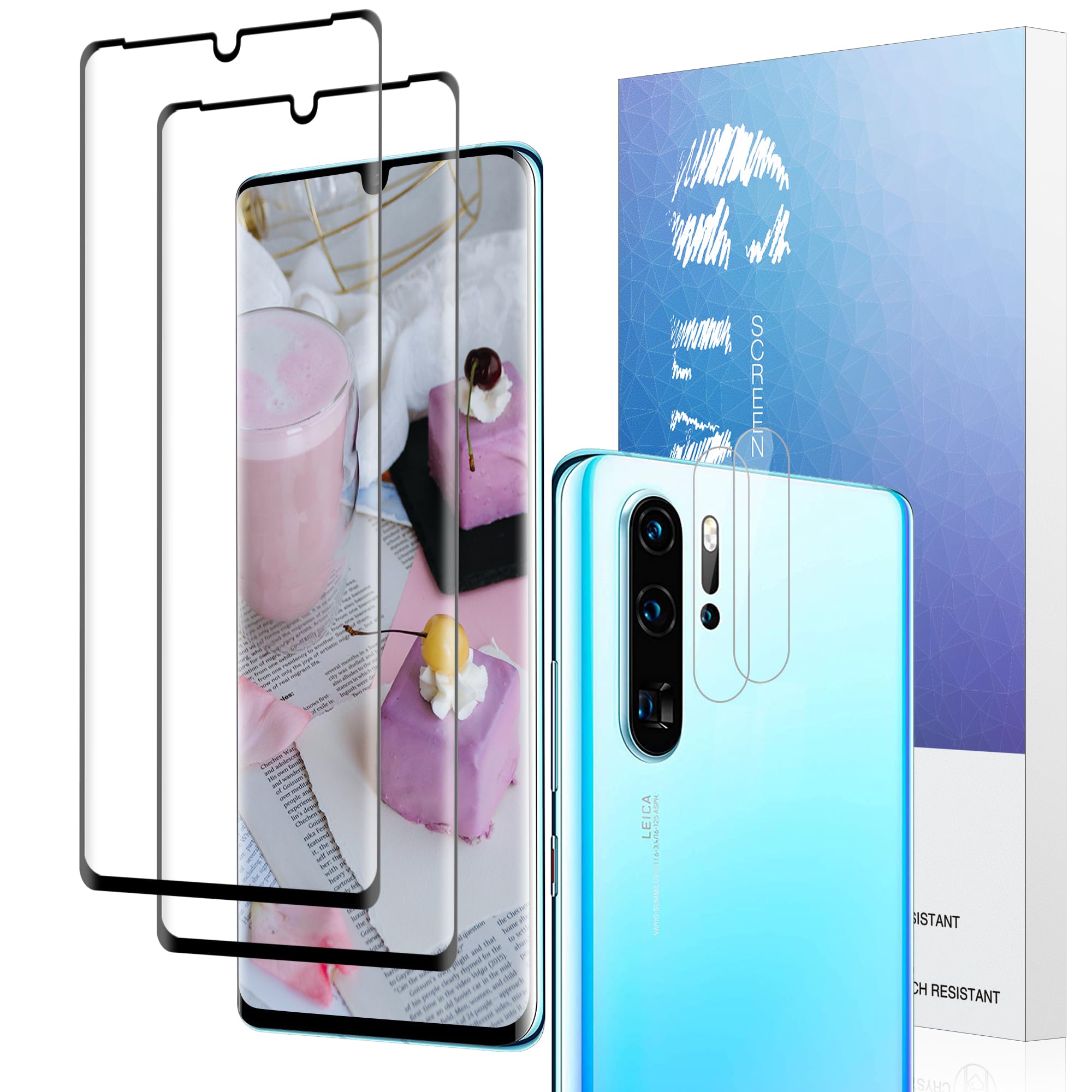 Tempered Glass Screen Huawei P30 Pro Film Screen Protector Screen