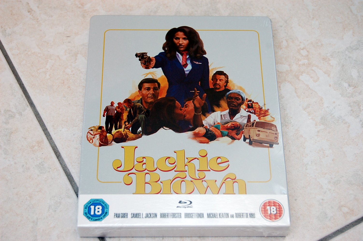 jackie brown blu ray steel book steelbook