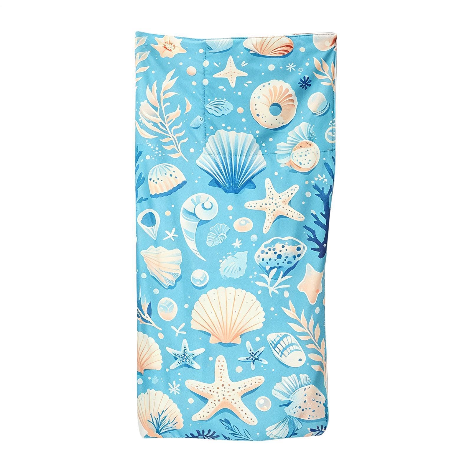 Beach Bag - Foldable Beach Towel Convertible Drawstring Bag | 2 in 1 Lightweight Laundry Bags | Quick Dry, Packable Backpack for Outdoor Swimming Pool Gym Yoga