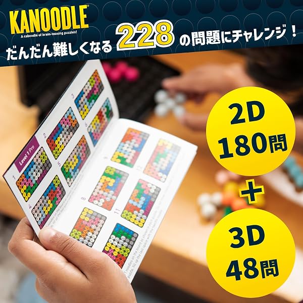 Learning Resources EI2978-J Kanoodle, Japanese Packaging, Brain Training, Puzzle Game, 7 Years Old, Authentic - 3
