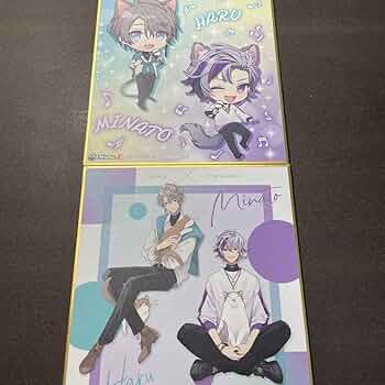 にじさんじ　まねきねこ　色紙　不破湊 甲斐田晴　ROF-MAO 716LyrTw5vL._UF350,350_QL50_.jpg