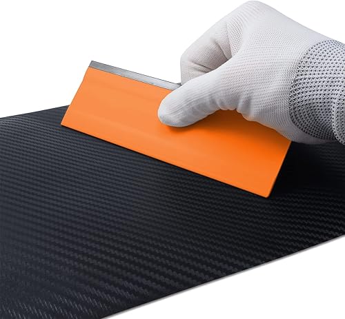 Miniatura 3 de FOSHIO Escobilla de goma de 6 pulgadas para cocinas, vidrios, duchas y ventanas de automóvil, instalación de películas, rascador de vinilo,