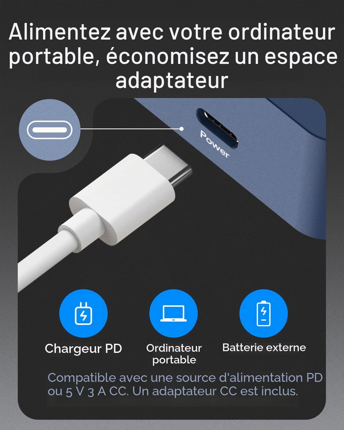Cudy AX3000 Routeur De Voyage Wi-FI, Poche Gigabit, 2,5G WAN, Prolongateur/Répéteur pour Hôtel Et Réseau Public, WISP, Client Et Serveur VPN, USB 3.0, TR3000
