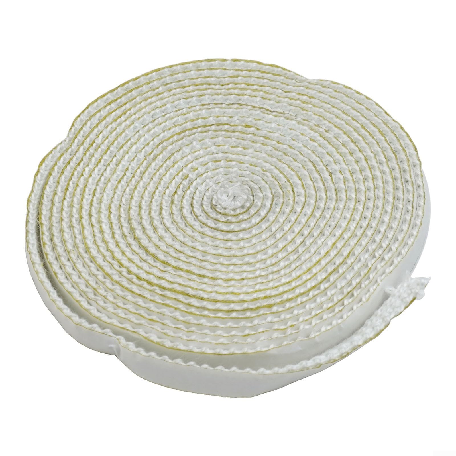 Guarnizione in corda di vetroresina, Guarnizione piatta in fibra di vetro for stufa a legna, 10 mm x 3, bianca, 200-400 cm(300CM)