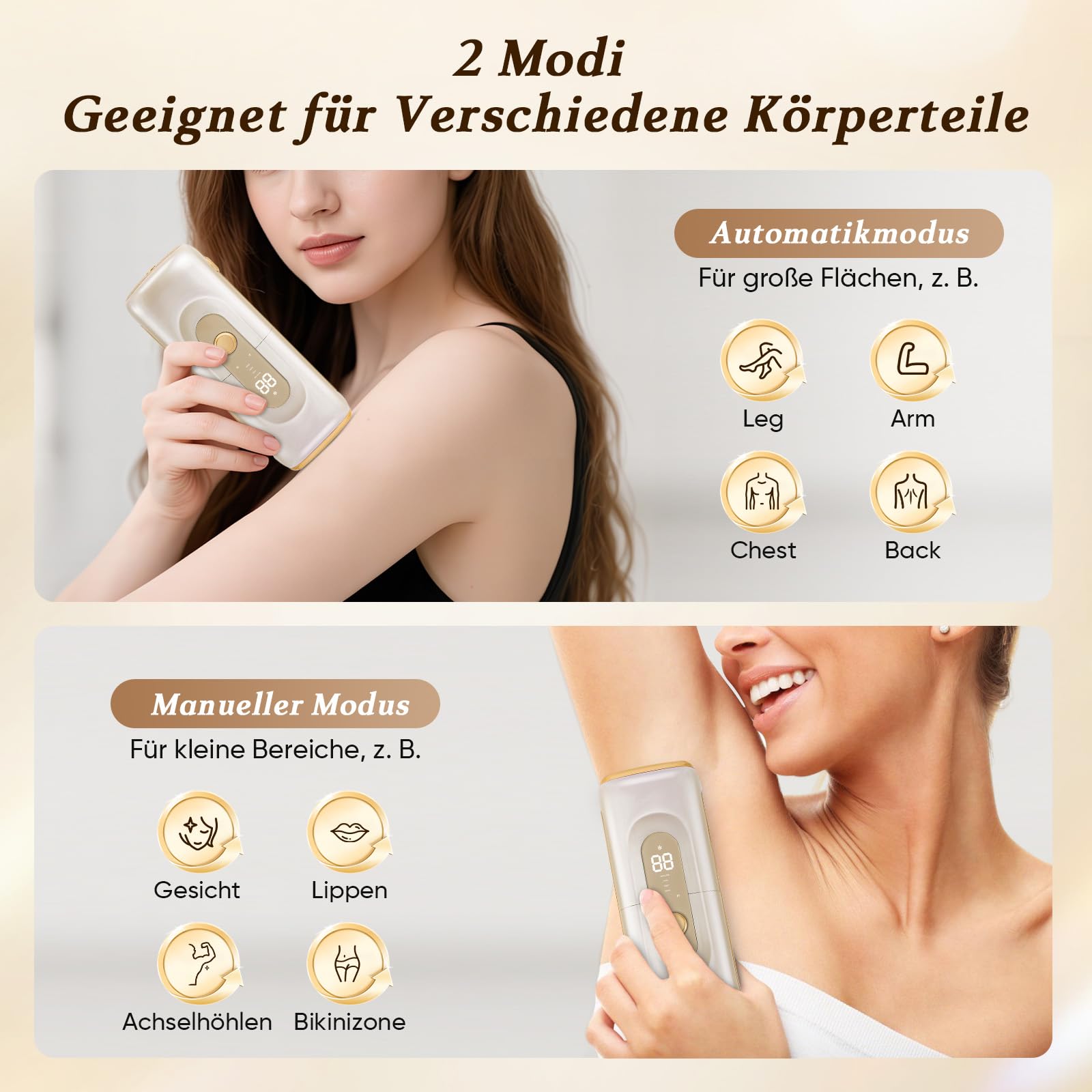 IPL Geräte Haarentfernung Laser