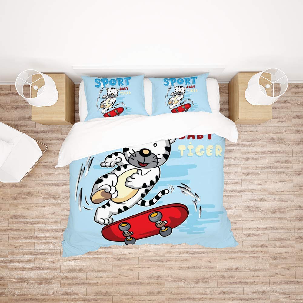 Parure de lit bébé tigre pour envelopper les nuits de votre petit aventurier