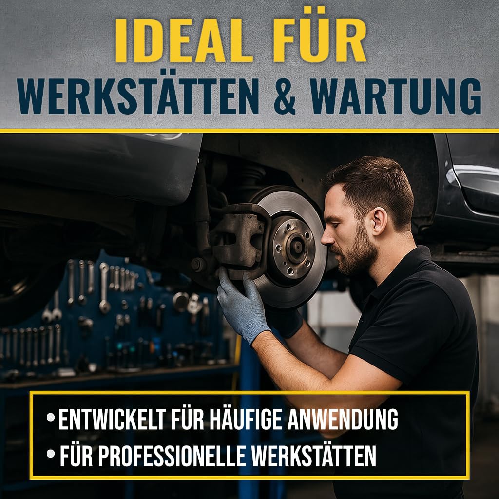GiDeli Bremsenreiniger 5x5L Kanister - für Auto, Motorrad & Fahrrad - entfernt Öl, Fett, Bremsstaub, Klebereste - Werkstatt-Entfetter, schnell trocknend, rückstandsfrei