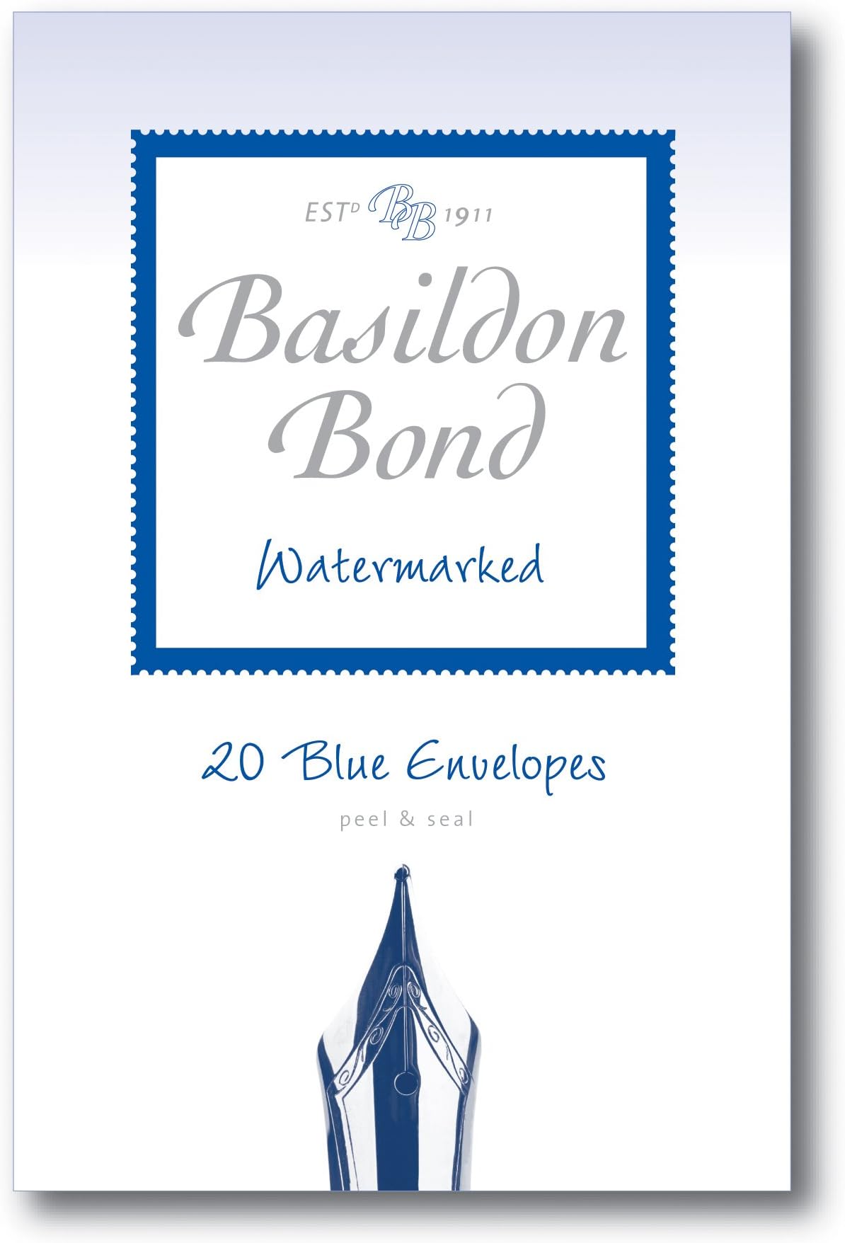 Duke 95 x 143 mm Peel and Seal Envelope - Blue (Pack of 20)