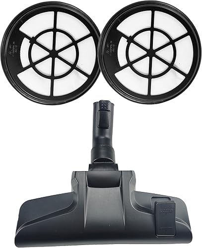 2 filtros y 1 boquilla de repuesto para suelo compatible con aspiradora Eureka NEN110A NEN110B NEN110D Whirlwind Canister, en comparación con la
