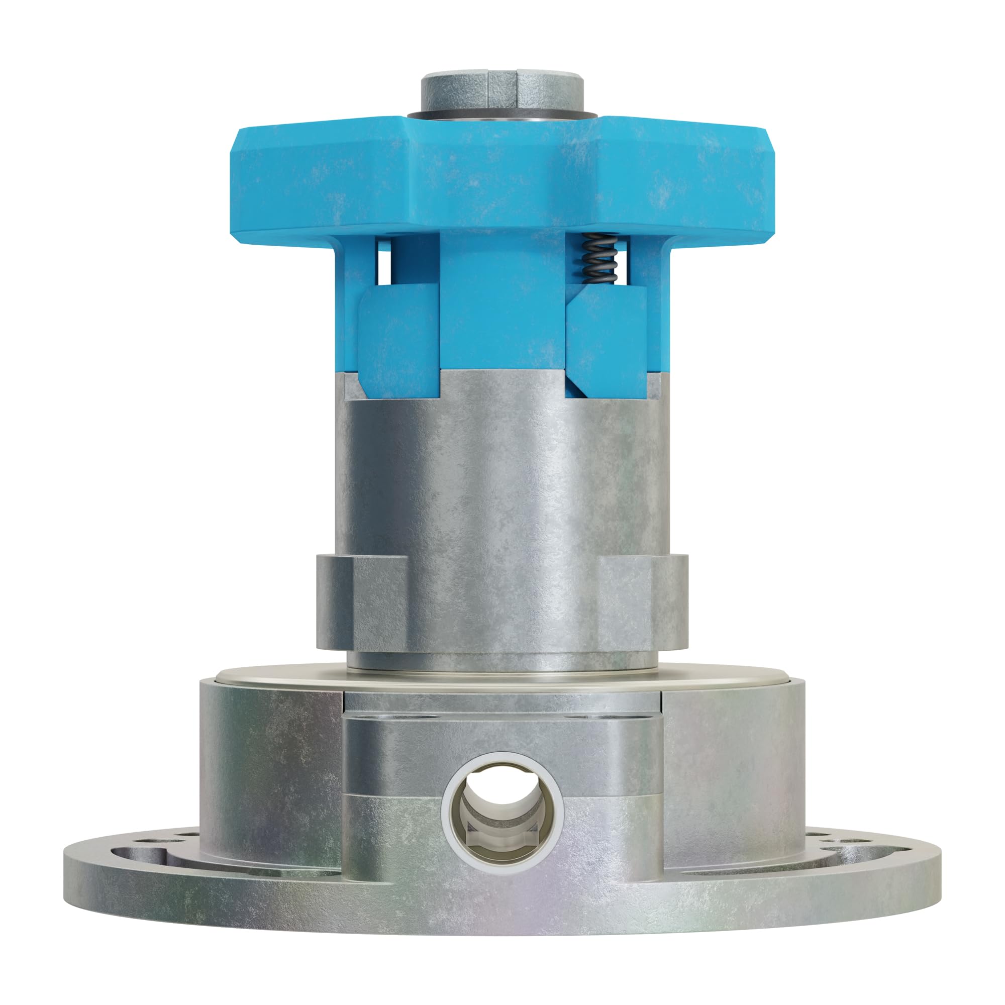 DIWARO® Kegelradgetriebe K035 Untersetzung 4:1 Antrieb 6mm Innenvierkant für SW 60 achtkant Stahlwelle