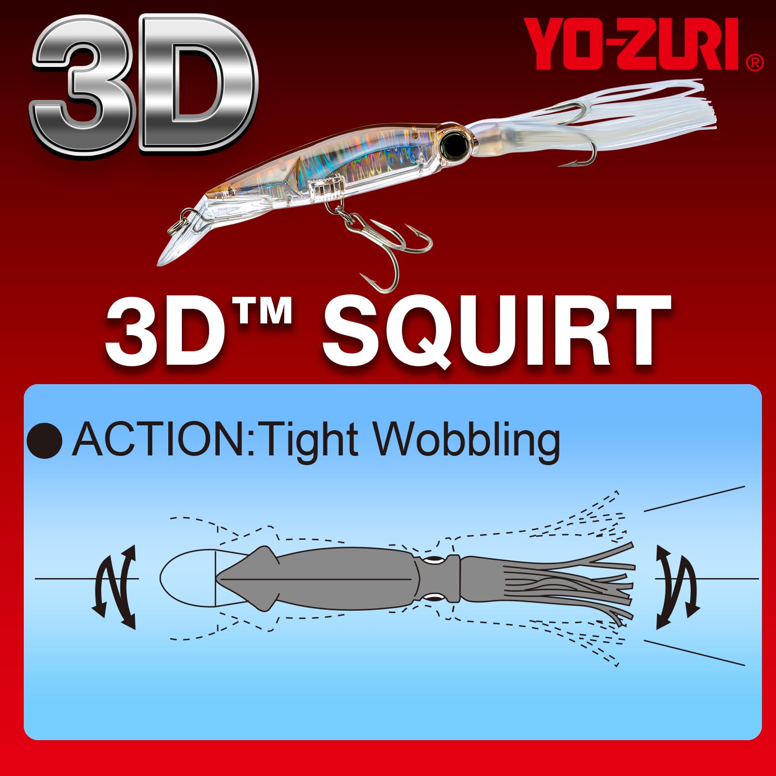 ソルトルアー Amazon.co.jp: YO-ZURI ソルトルアー 3D スクアート
