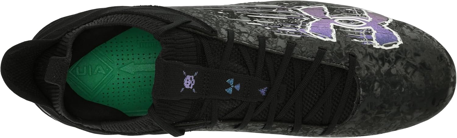 Under Armour Mens Blur Smoke Suede 2.0 McFootball Shoe